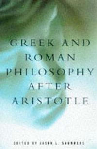 Cover image for Greek and Roman Philosophy After Aristotle