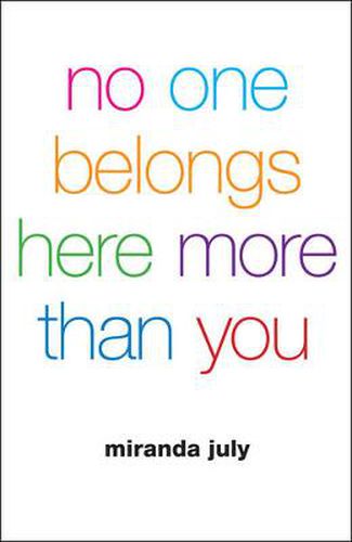 Cover image for No One Belongs Here More Than You