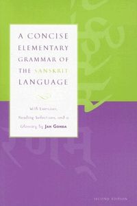 Cover image for A Concise Elementary Grammar of the Sanskrit Language