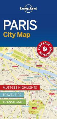 Cover image for Lonely Planet Paris City Map