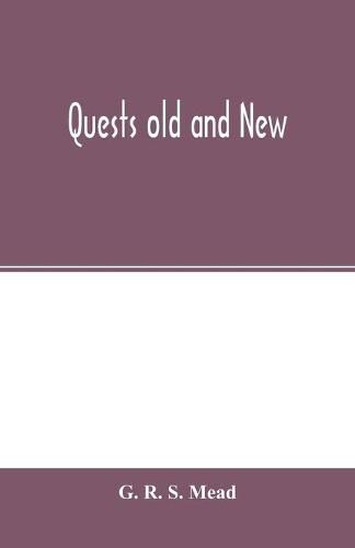 Cover image for Quests old and new