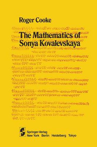 Cover image for The Mathematics of Sonya Kovalevskaya