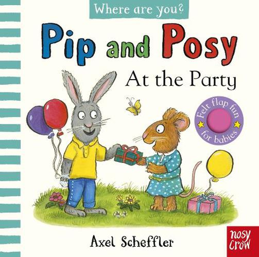 Cover image for Pip and Posy, Where Are You? At the Party (A Felt Flaps Book)
