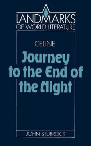 Cover image for Celine: Journey to the End of the Night