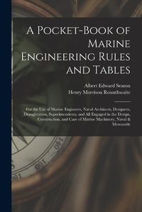 Cover image for A Pocket-Book of Marine Engineering Rules and Tables