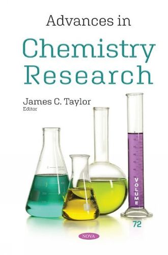 Cover image for Advances in Chemistry Research: Volume 72