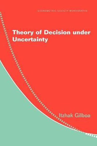 Cover image for Theory of Decision under Uncertainty