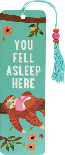 Cover image for You Fell Asleep Here Beaded Bookmark