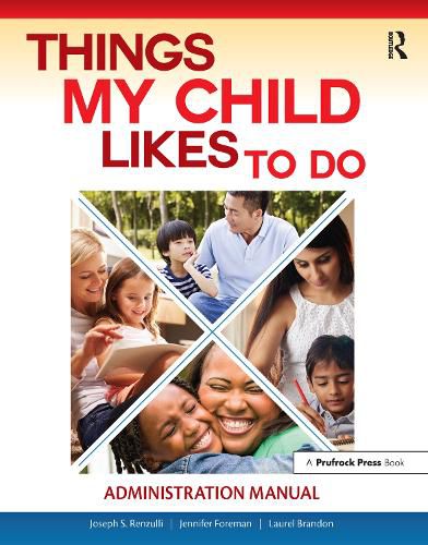 Cover image for Things My Child Likes to Do Administration Manual