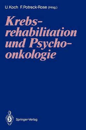 Cover image for Krebsrehabilitation und Psychoonkologie