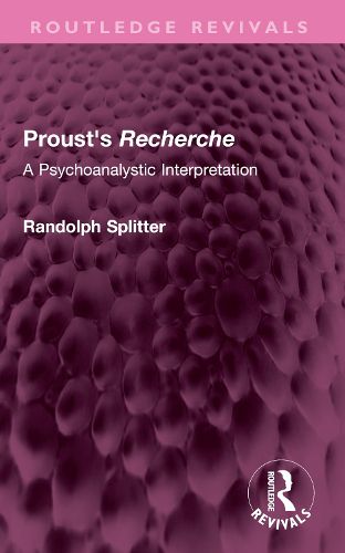 Cover image for Proust's Recherche