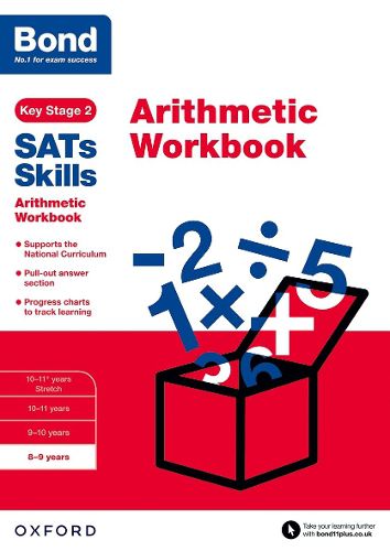 Cover image for Bond SATs Skills: Arithmetic Workbook: 8-9 years