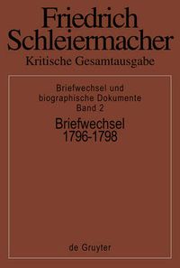 Cover image for Briefwechsel 1796-1798: (Briefe 327-552)