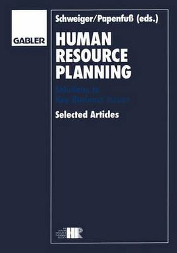 Cover image for Human Resource Planning