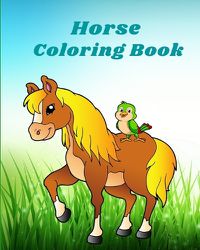 Cover image for Horse Coloring Book