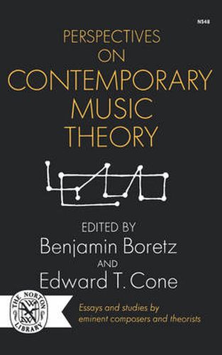 Cover image for Perspectives on Contemporary Music Theory