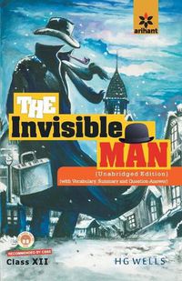 Cover image for The Invisible Man for Class 12th