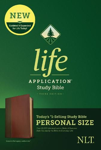 Cover image for NLT Life Application Study Bible, Third Edition, Brown