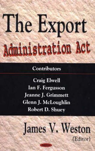 Cover image for Export Administration Act