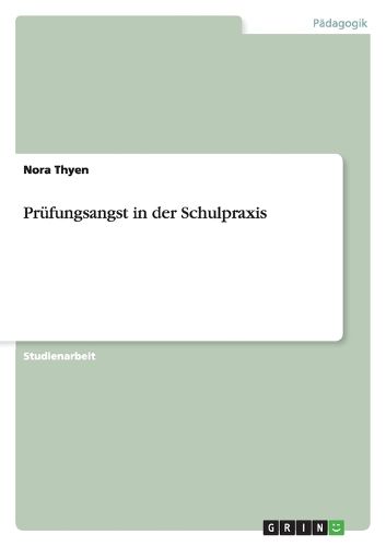 Cover image for Prufungsangst in der Schulpraxis