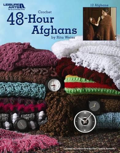 Cover image for 48-Hour Afghans (Leisure Arts #3694)