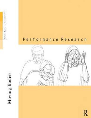 Cover image for Performance Research V8 Issue