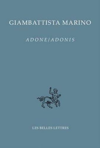 Cover image for Adone / Adonis