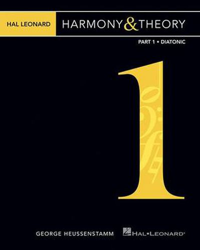 Cover image for Hal Leonard Harmony & Theory - Part 1: Diatonic