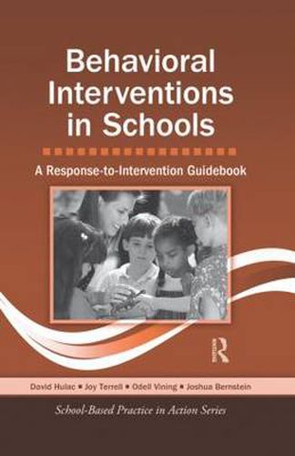 Cover image for Behavioral Interventions in Schools: A Response-to-Intervention Guidebook