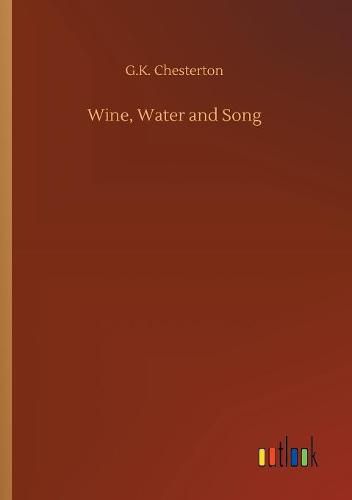 Cover image for Wine, Water and Song