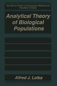 Cover image for Analytical Theory of Biological Populations