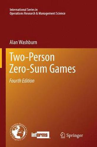 Cover image for Two-Person Zero-Sum Games