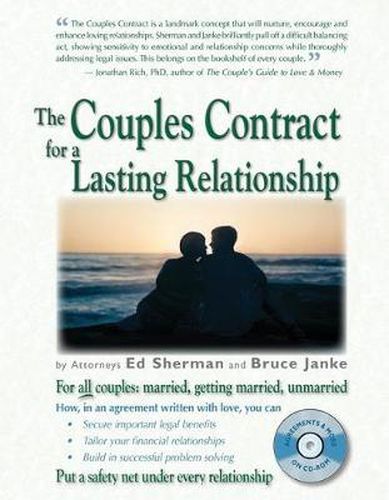 Cover image for The Couples Contract for a Lasting Relationship