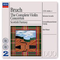Cover image for Bruch Complete Violin Concertos Serenade Scottish Fantasy