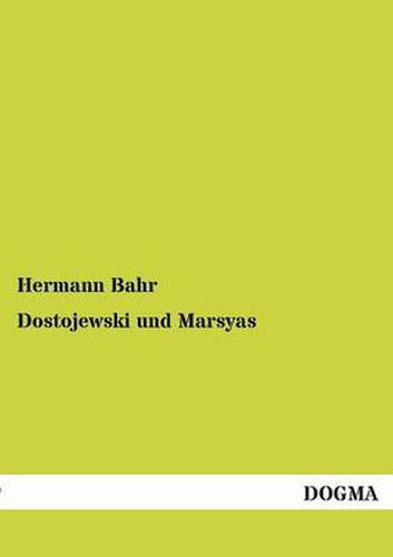 Cover image for Dostojewski Und Marsyas