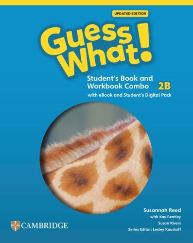 Cover image for Guess What! American English Level 2B Combo Student's Book and Workbook with Student's Digital Pack Updated