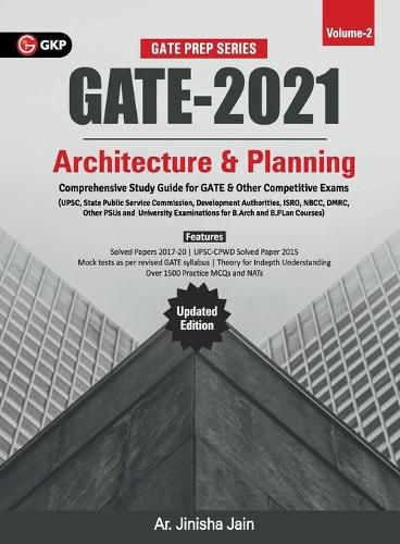 Gate 2021: Architecture & Planning Vol. 2 by Ar. Jinisha Jain