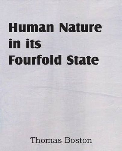 Cover image for Human Nature in Its Fourfold State
