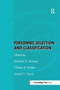 Cover image for Personnel Selection and Classification