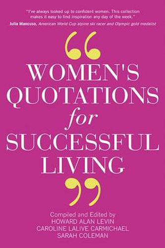 Cover image for Women's Quotations for Successful Living