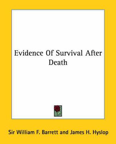 Evidence of Survival After Death