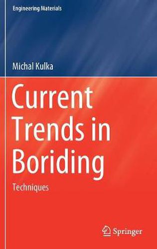 Cover image for Current Trends in Boriding: Techniques