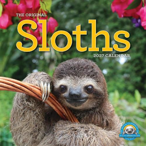 Cover image for Original Sloths Wall Calendar 2027