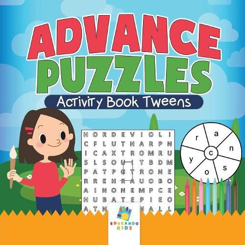 Cover image for Advance Puzzles Activity Book Tweens