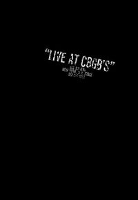 Cover image for Live at Cbgbs