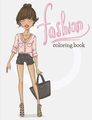 Cover image for Fashion: Coloring Book