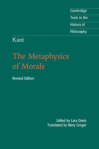 Cover image for Kant: The Metaphysics of Morals