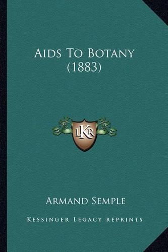 Cover image for AIDS to Botany (1883)