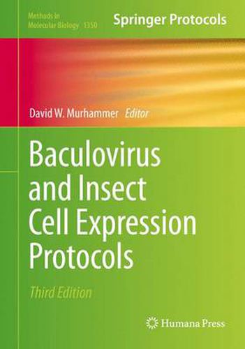 Cover image for Baculovirus and Insect Cell Expression Protocols