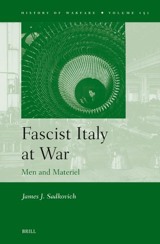 Cover image for Fascist Italy at War